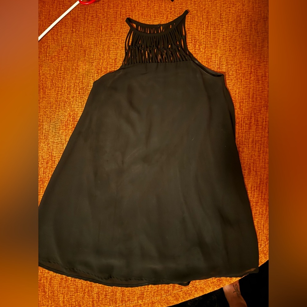 Black mini dress Lulus size XS